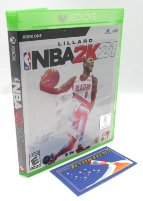 Microsoft XBox One NBA 2k21 Dame Lillard EMPTY Case