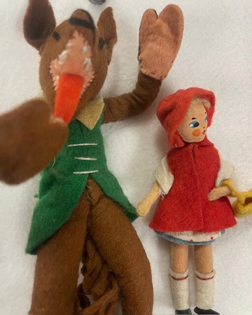 Muñecas BAPS Alemania Caperucita Roja Bad Wolf Edith Von Arps Hilde Bartel DS18 Foto 2 de 3