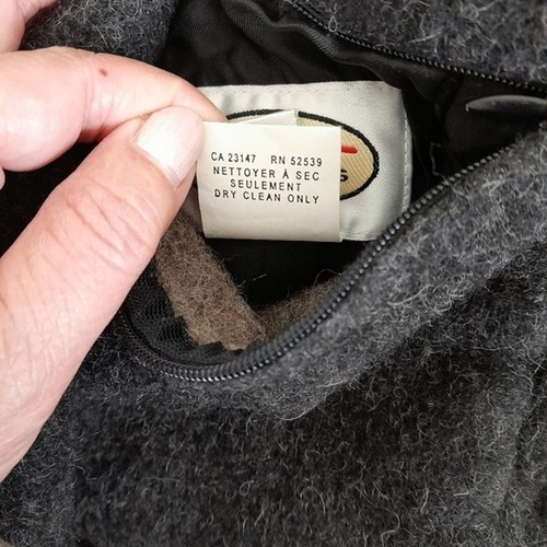 TALBOTS Reversible Alpaca Wool Hoodie Coat Jacket sz: Med - Picture 12 of 14