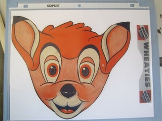 Wheaties Mask Bambi General Mills