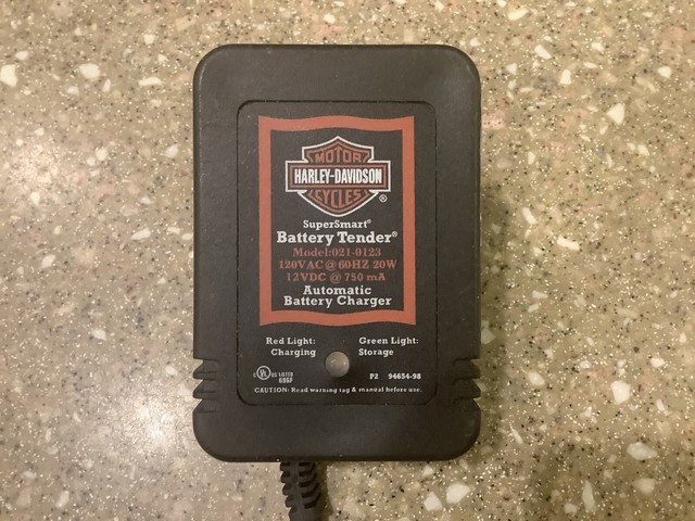 Harley Davidson Supersmart Battery Tender Automatic Charger 021-0123