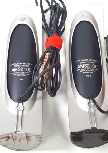 Altec Lansing Computer Pair Speakers Model 2100 Left & Right - 第 2/2 張圖片
