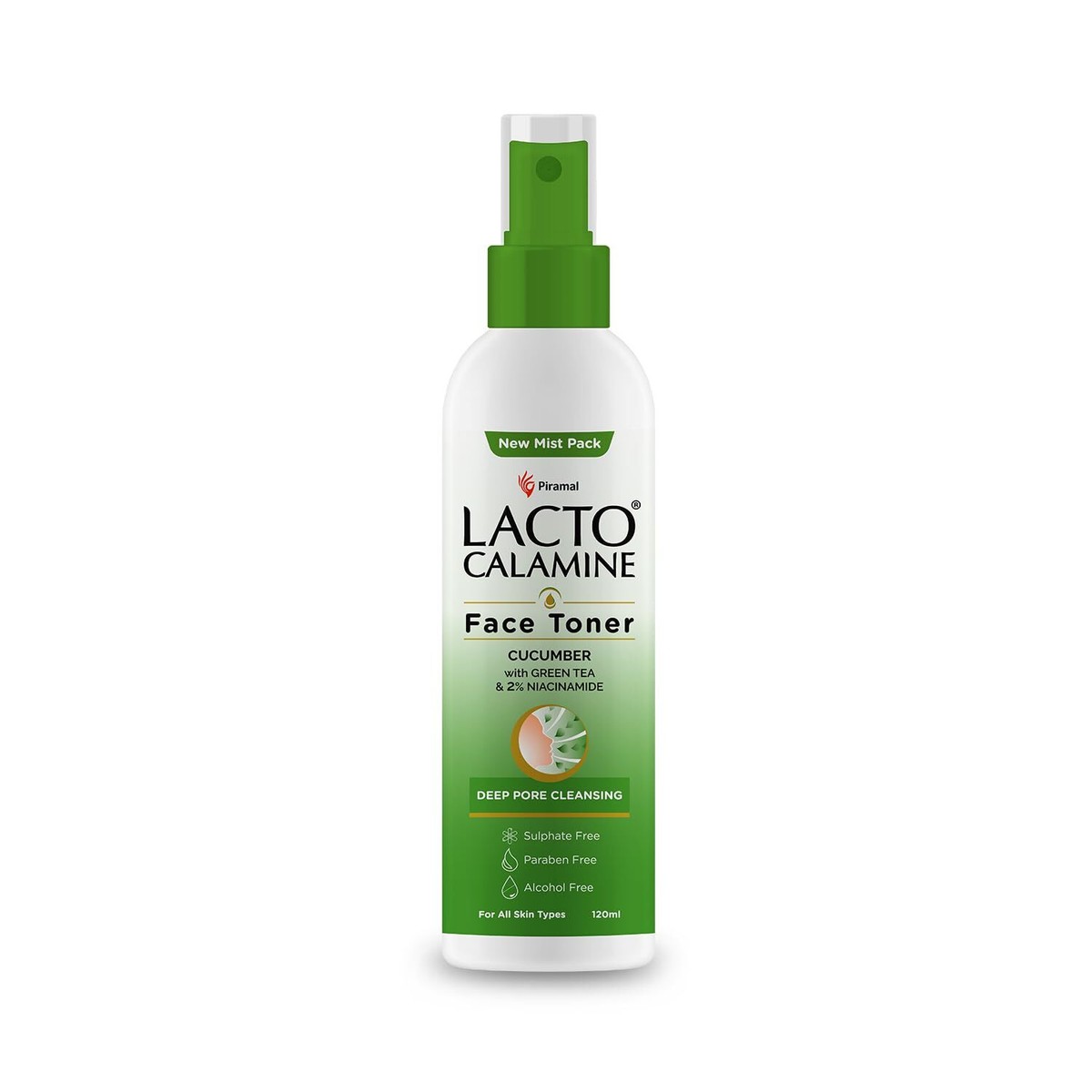 Lacto Calamine Cuumber Face Toner For Soft Skin 120ml | eBay