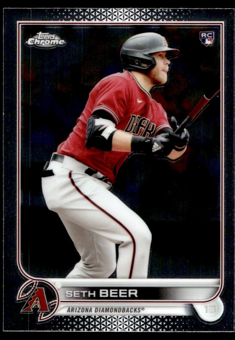 2022 Topps Chrome Seth Beer Rookie G16 Arizona Diamondbacks #186