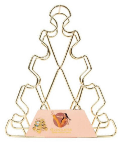 Blogilates vierstufiges Gewichtsregal Gold brandneu Hantel Aufbewahrung Organizer - Bild 1 von 4