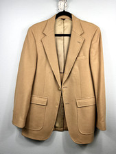 Coat Tails for The Broadway Men's 100 Pure Wool Camel Blazer