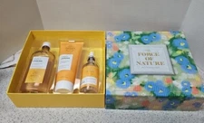 3 Bath & Body Works Boxed Set SANDALWOOD VANILLA Shower Gel, Mist & Body Cream