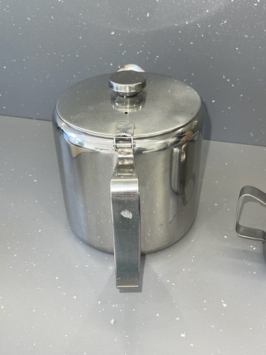 Vtg Mcm sunnex old hall England 18/8 Stainless Steel teapot 1.5 L 2.5 Pt jug - Picture 4 of 12