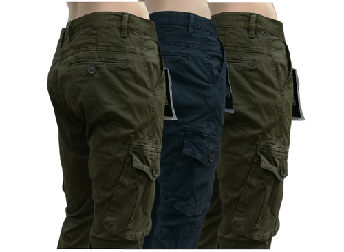 Pantalone Autunno Inverno Cargo Uomo Dsplay Tasconi Slim Fit Tg.42/44 | eBay