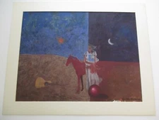 CASTELLANO  PAINTING CUBIST CUBISM MUSICIAN SURREALISM MODERNISM EXPRESSIONISM