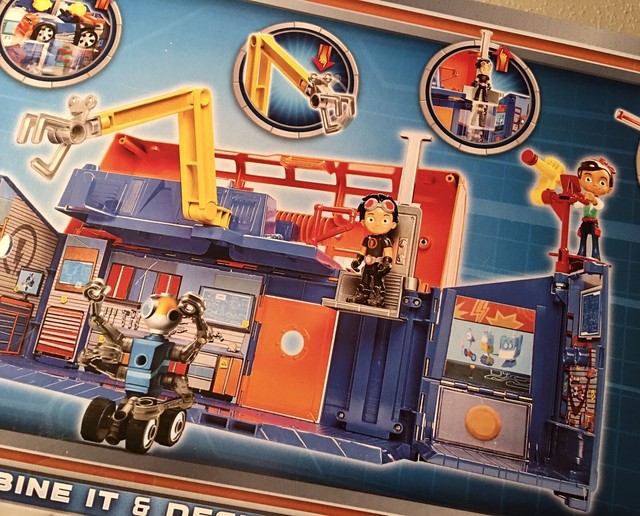 Rusty Rivets Rivet Lab Playset Spin Master Kids TV Show Workshop Ages 3 ...