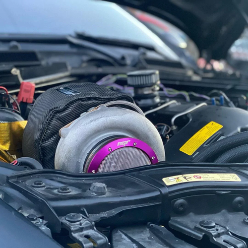 NGR Turbo Filter (STR) Guard Screen T3 T4 (Purple) 2.5 & 3 Inch Universal Air In - Picture 7 of 9