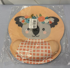 NIP Ergonomic Computer Mouse Pad Cute Koala Oval Shaped