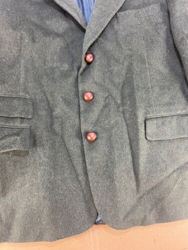 Himalaya Tiroler Loden Sportscoat Blazer olive green wool alpaca Austria size 46 - Picture 3 of 17