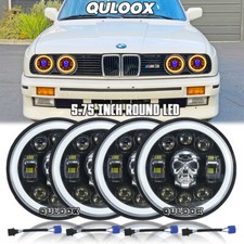 For Bmw 325i 528i 535i E30 4pcs 5-34 5.75 Led Headlights Combo Lights Upgrade