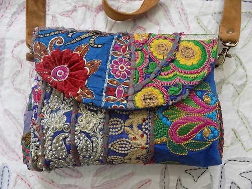 Sling Clutch Geldbörse Tasche Banjara Patchwork Handarbeit 10 Stück Großhandel Posten - Bild 8 von 10