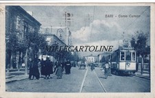 BARI:  Corso Cavour    1928 - tram