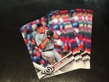 2017 Topps Update US210 Sammy Solis 18 count lot Washington Nationals