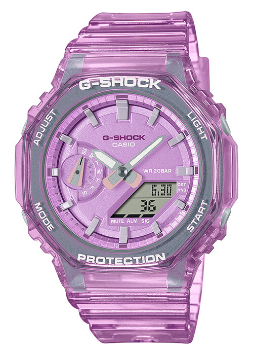 CASIO G-SHOCK GMA-S2100SK-4AJF Pink Clear Analog Digital Men's