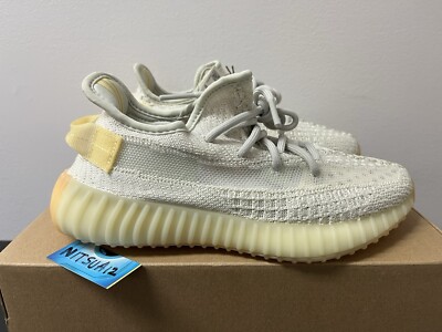 GY3438 Adidas Yeezy Boost 350 V2 Sz UV Light Reflective White