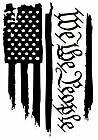 We The People Vinyl Decal Sticker. Car, Window, etc