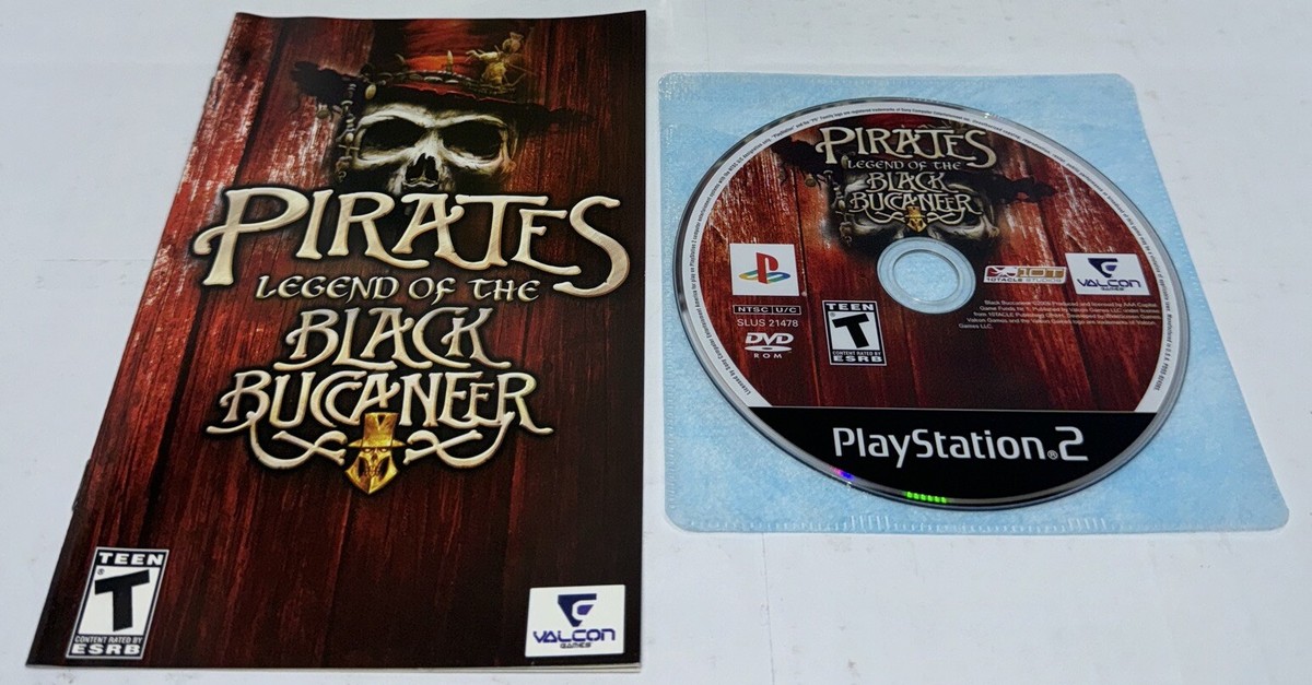 プレイステーション2 Pirates Legend of the Black Buccaneer Playstation 2 PS2 Complete