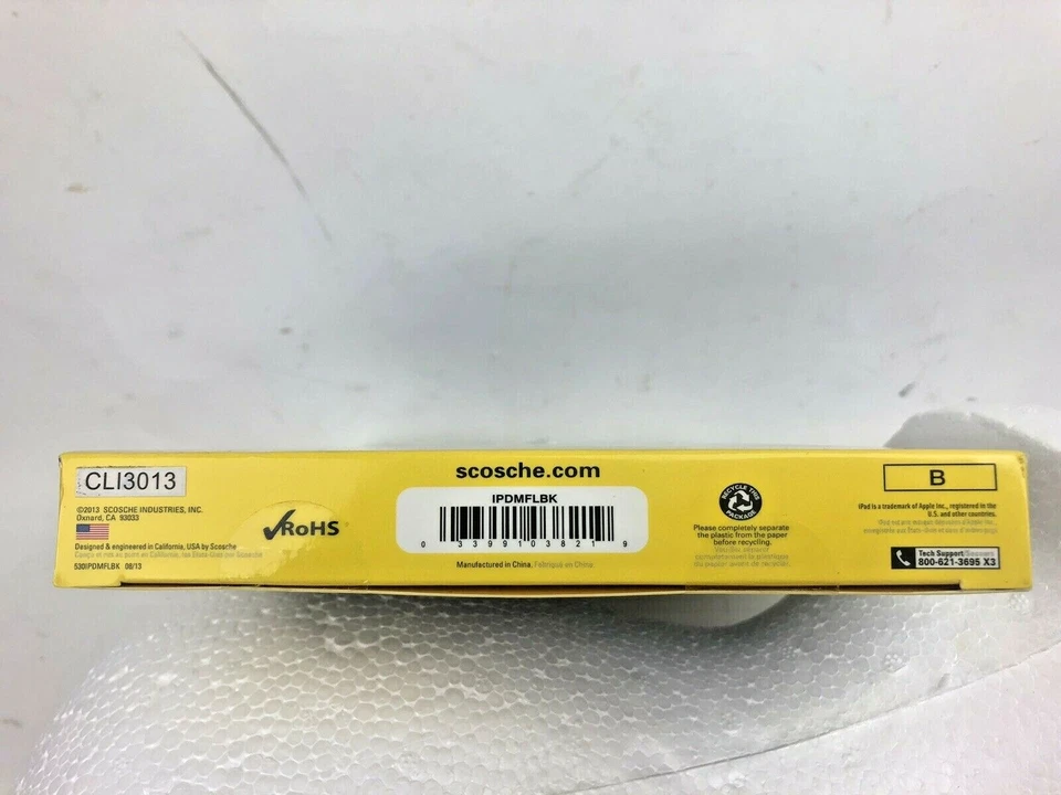 NEW  Black Leather Folio Case for iPad mini IPDMFLBK In Sealed Box - Image 3 of 3