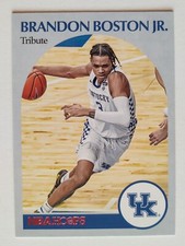 BRANDON BOSTON JR 2021 Chronicles Draft Picks Hoops Retro Rookie Pink #75