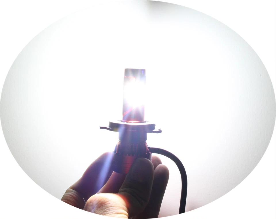 LED Headlight Bulb HiLo Beam For 1986-2006 Peterbilt 362,w/ Beam Cutoff,OFF-ROAD - Image 2 of 4