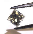 Natural Loose GIA certified .91ct VS2 H princess diamond 5.33X5.22X3.88mm fancy — photo 6