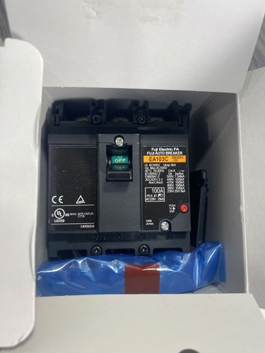 for Fuji Electric EA103C 100A Thermal Magnetic Circuit Breaker 3-P 690VAC -USA - Picture 3 of 12