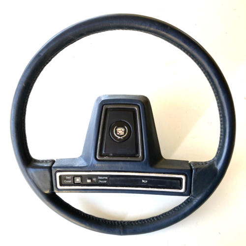 1985-1990 Cadillac Eldorado steering wheel w/cruise control (Seville, Brougham)