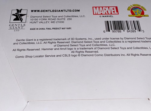 Zombie Doctor Doom Mini-Bust NYCC 2021 Exclusive Gentle Giant #47/750 New Marvel - Picture 8 of 10