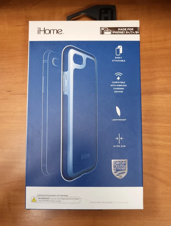 FUNDAS PARA IPHONE 6+/7+/8+ PLUS, fundas para teléfono iHome Velo/protección triple capa Foto 3 de 3