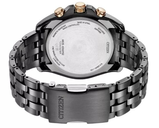 Citizen Eco-Drive Radio Control Perpetual GMT Men's Watch AT9128