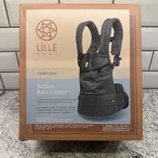 Lillebaby Complete Airflow Baby Child Carrier Charcoal Hip Healthy 6-Position