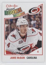 2010-11 O-Pee-Chee Marquee Rookies Jamie McBain #518 0a7