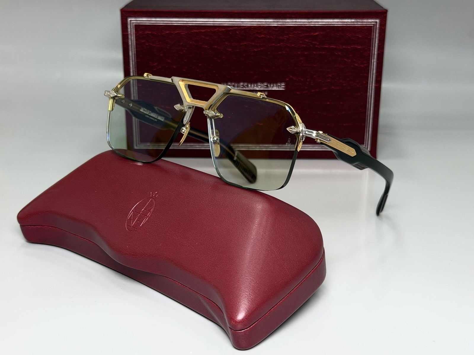Jacques Marie Mage SILVERTON Sunglasses Limited Edition #32/450 Titanium Japan image 7