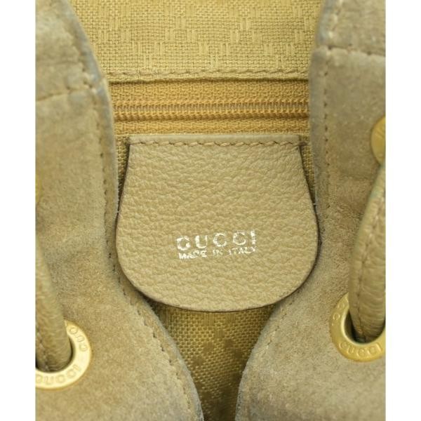 GUCCI Backpack Bamboo Solid Backpack Shape 8.3in … - image 5