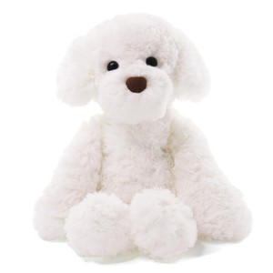 Peluche Cane Bichon Frisé Faithful Friends 23 Cm – Morbido E Realistico, Regalo Coccoloso
