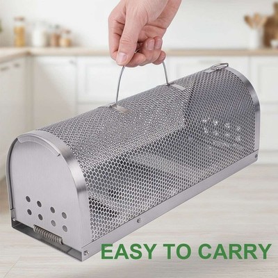 9in Rat Trap Cage Small Live Animal Pest Rodent Mouse Control Catch Hunting Trap