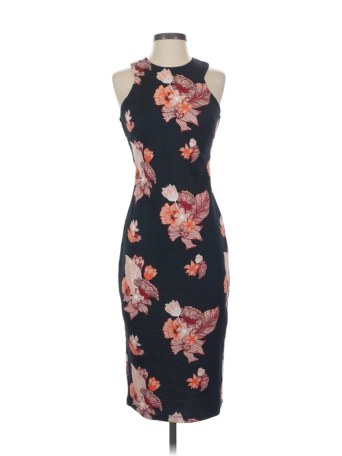 H&M Women Black Cocktail Dress S