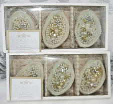 NEW IN BOX Coastal Collection Christmas Ornament 6 Ornaments (2 boxes)