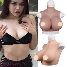 Realistic Silicone Breast Forms Fake Boobs For Crossdresser Drag Queen B-H Cup