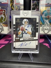 Panini 2025 Luminance Riley Leonard Rookie Auto #YOS-RLD Colts NFL