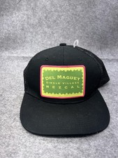 Gorra Del Maguey Hombre Talla Única Negra Camionero Malla Snapback Mezcal Logo