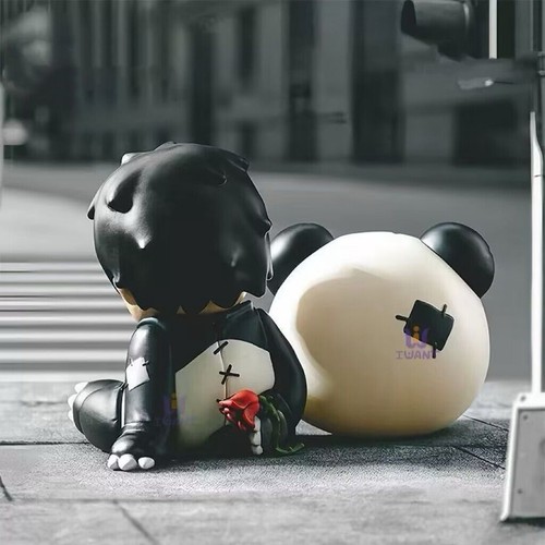 Authentic Hirono Doll Panda Series Limited Edition Figure Toy Designer Gift Hot - Picture 6 of 6