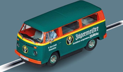 Carrera DIGITAL 132 VW Bus T2b Jägermeister Slotcar Ready to Race  200397