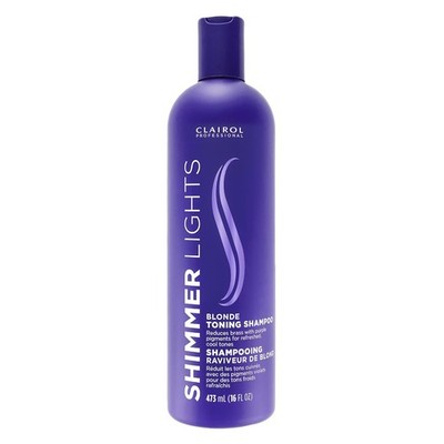 Clairol Shimmer Lights Blonde Toning Shampoo 237ml / 473ml