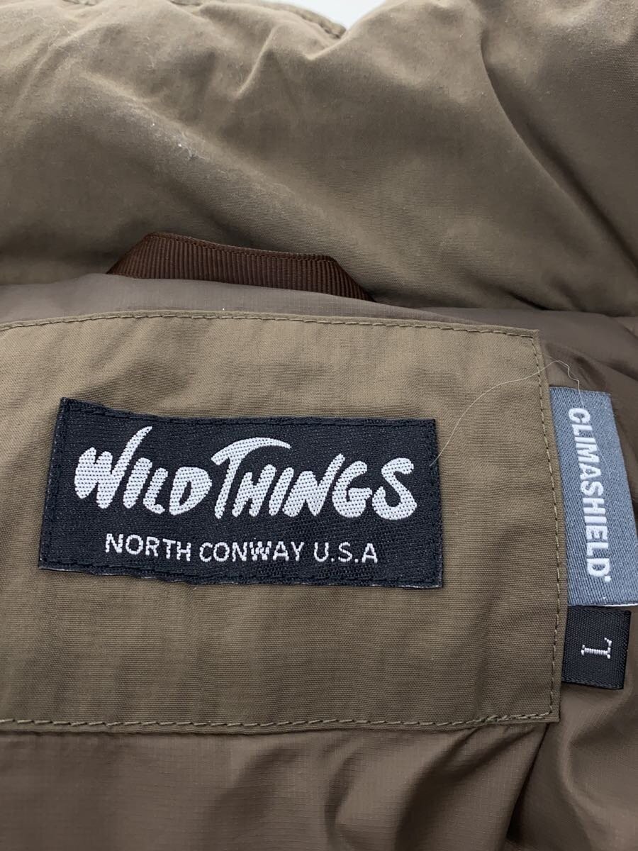 WILDTHINGS Down Jacket L Nylon BEG wt22106sn - image 3